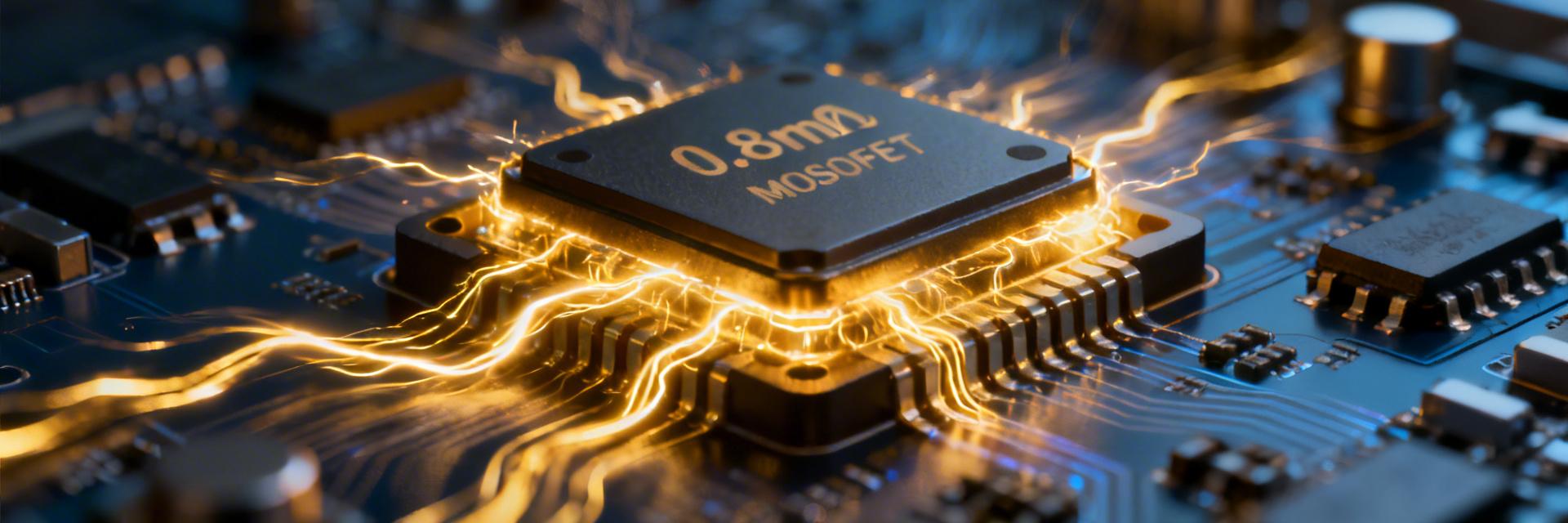 NVBLS0D8N08X实测数据首发：0.8 mΩ内阻如何刷新国产48V轻混效率榜